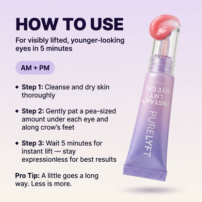 Your Younger-Looking Eyes Are 5 Minutes Away With PURELYFT™