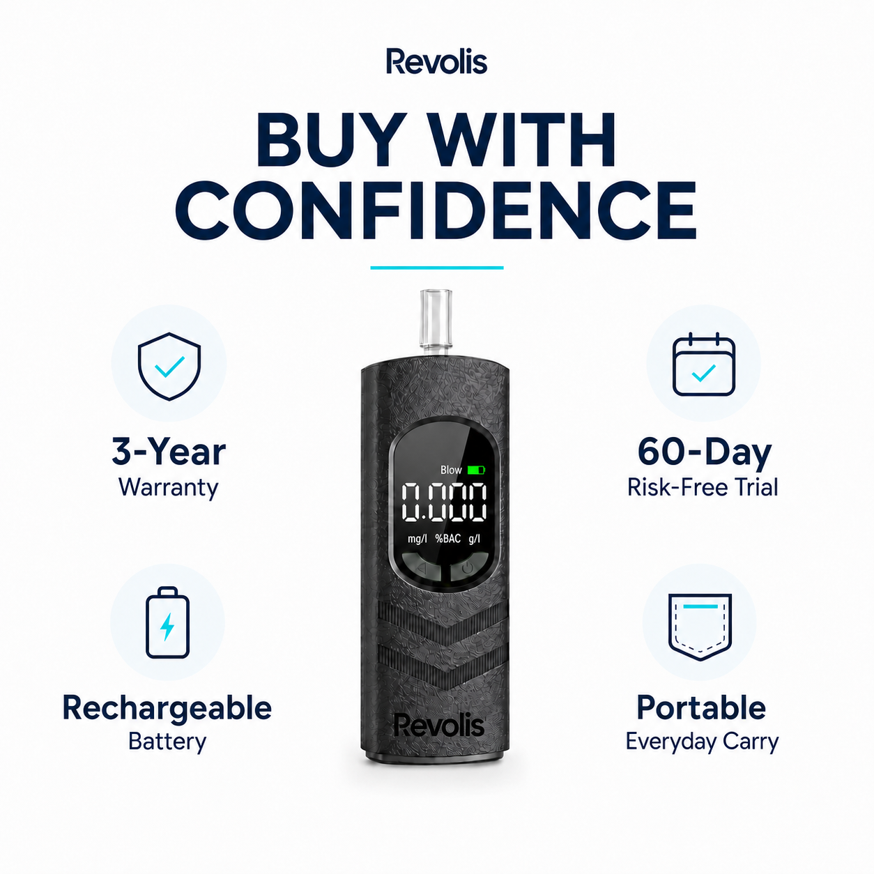 Revolis Pro Breathalyzer