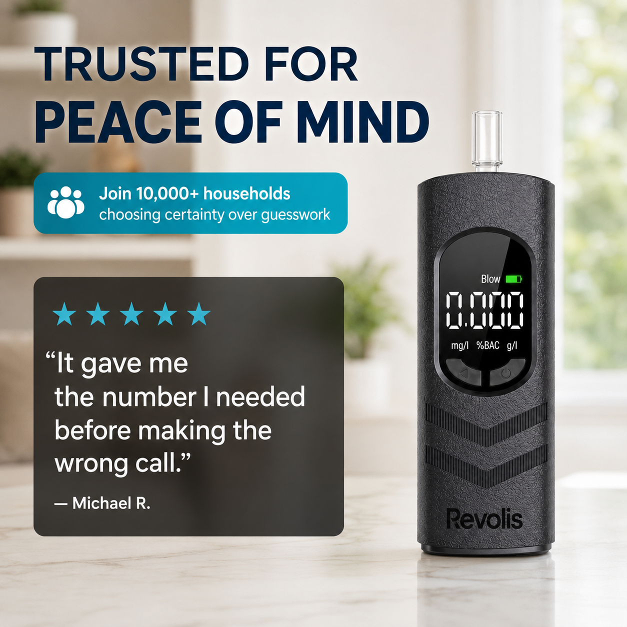 Revolis Pro Breathalyzer