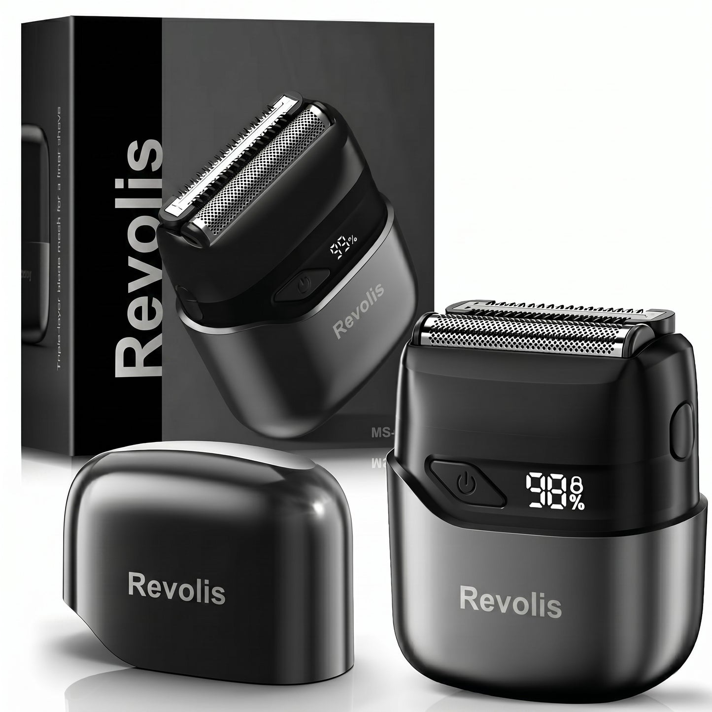 Revolis™ Pocket-Sized Foil Shavers for Men