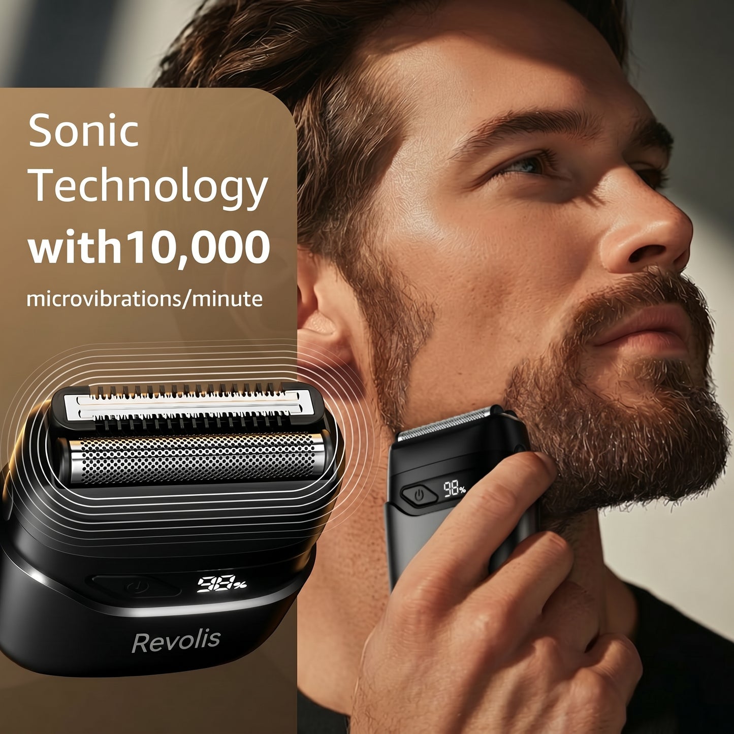 Revolis™ Pocket-Sized Foil Shavers for Men