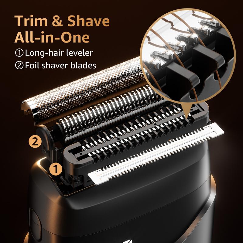 Revolis™ Pocket-Sized Foil Shavers for Men